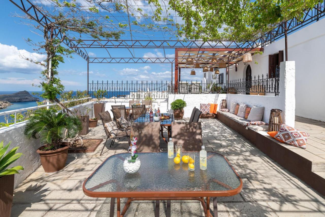 Apostolos Rooms Линдос Экстерьер фото