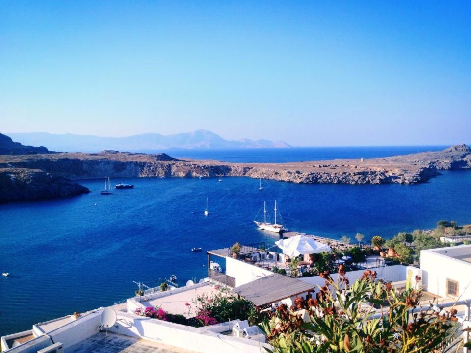 Apostolos Rooms Линдос Экстерьер фото